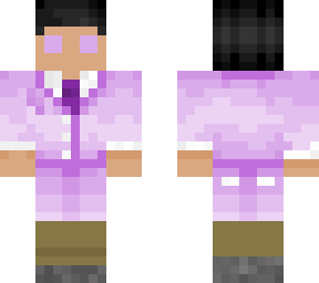 lavender suit