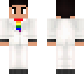 lgbtq+ pride white suit (unfinished)
