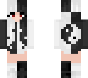 light & dark girl