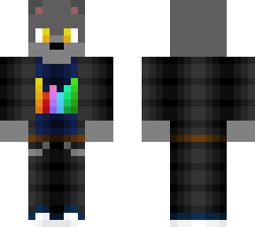 lobo con chaqueta