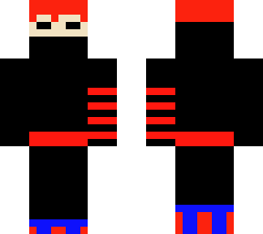 magic ninja (with red hair)