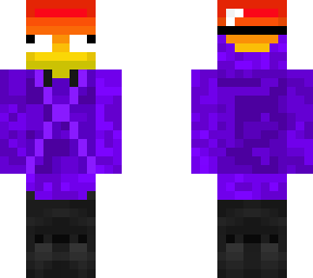 masked rainbow (purple)