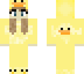 me but with duck outfit