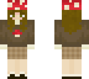 mushroom girl