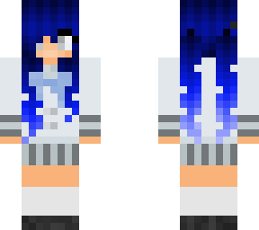 my besties minecraft skin (in school outfit))