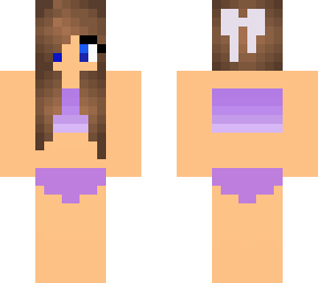 my minecraft youtube skin (in swimsuit)