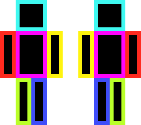 neon man