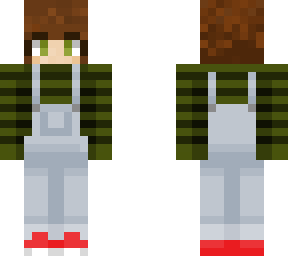 overalls girl