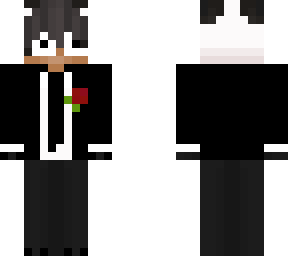 panda in suit