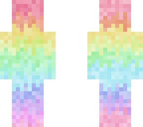 pastel rainbow
