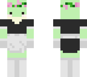 phrog maid outfit<3