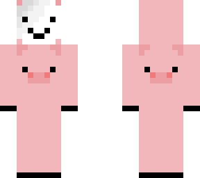 pig with dream mask