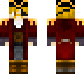 pirate blonde mustache v.2