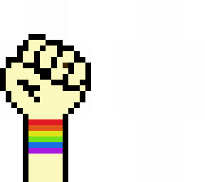 pride hand