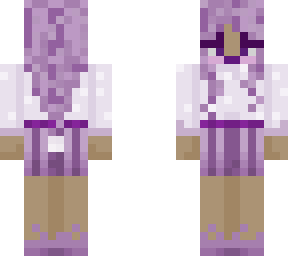 purple bunny girl