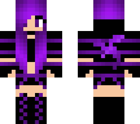 purple dragon hoodie girl