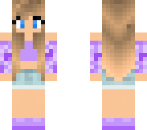purple girl
