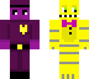 purple guy & spring bonnie