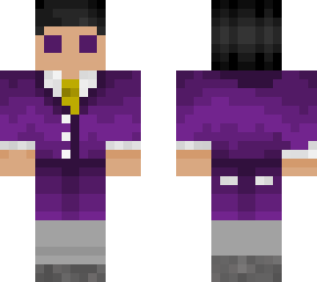 purple suit