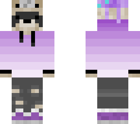 raccoonme hudie purple