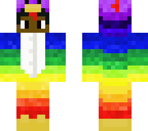 rainbow chicken onesie