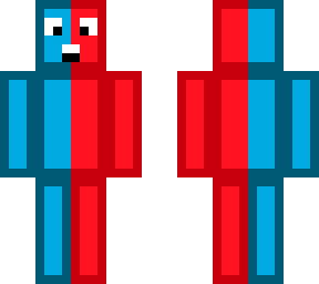 red or blue