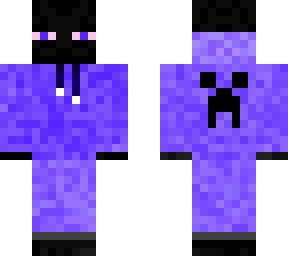 sicko mode enderman with hoodie and headphones