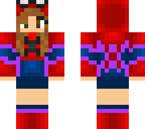spidergirl  ravenclaw w purple be cnme21