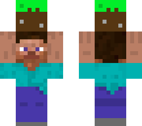 steve holding dirt