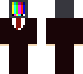 t.v head skin