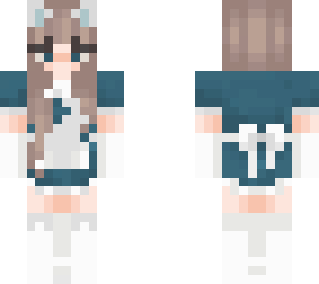 teal maid skin