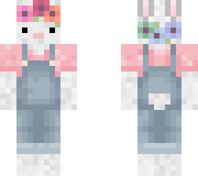white bunny