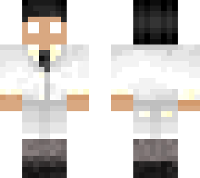 white suit