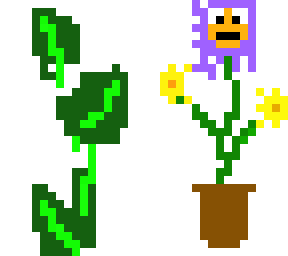 you are a flower pot, nobody will see you