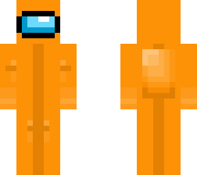 -* c h i l l  *- orange among us skin