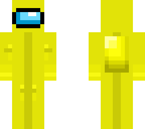 -* h i d i n '  s o m e t h i n ' *- yellow among us skin