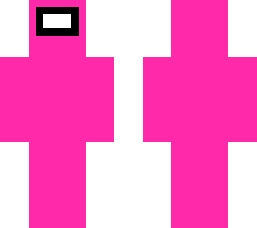 among us pink character