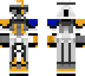 arc trooper blitz with yellow and blue pauldron