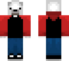 bear with hoodie