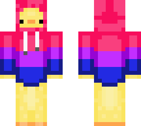 bi duck (not my original skin, i changed the colours )