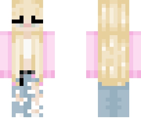 blonde cool girl