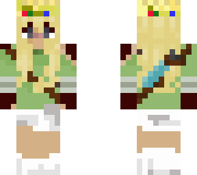 blonde sword fighter
