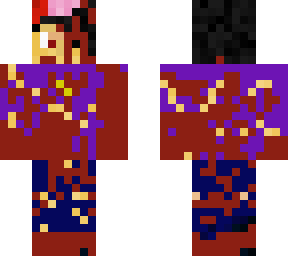 bloody purple man
