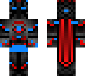 blue and red knight please like