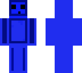 blue slime skin