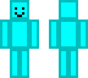 blue smiley dude