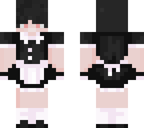 boy in maid suit