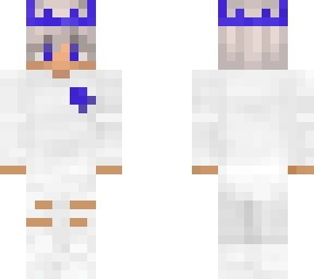 boy with blue crown