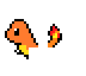 charmander pixal art (for contest)