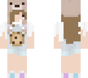 cute bear cookie girl 2